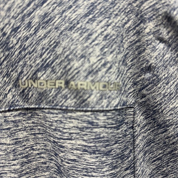 Under Armour Polo Blue Heathered Color Size Large - Picture 5 of 5